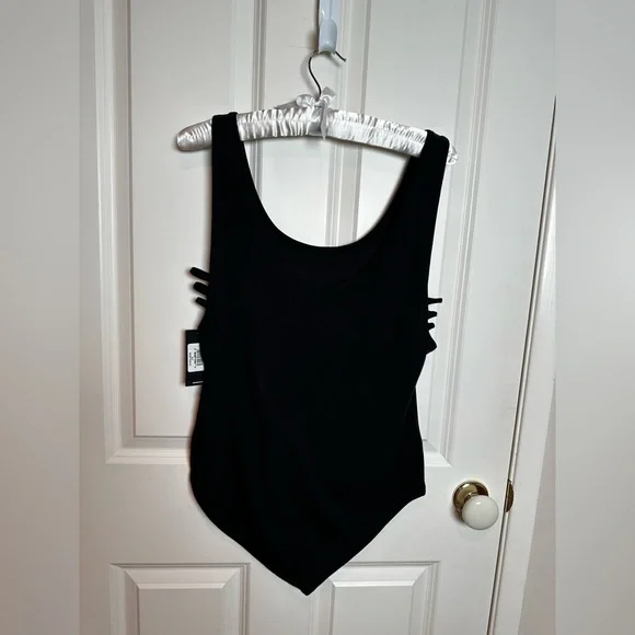 Joe's Jeans Black Sleeveless Bodysuit - Picture 4 of 6